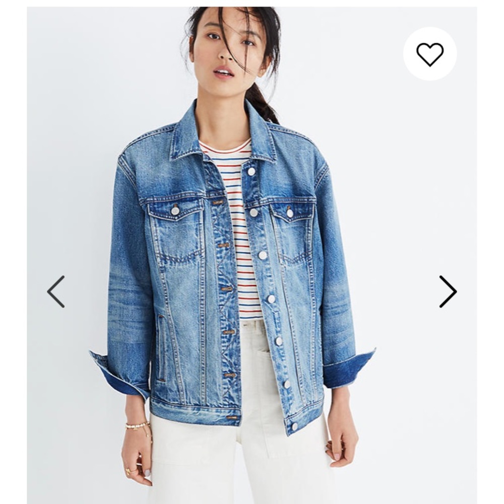 Madewell oversized jean jacket